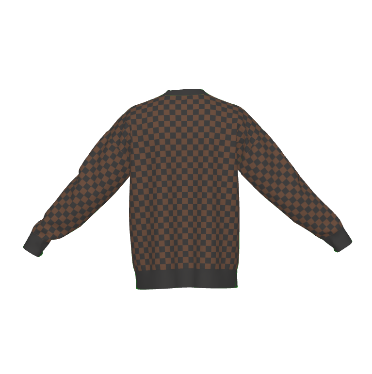 CHNY Checkmate Sweater - Cocoa
