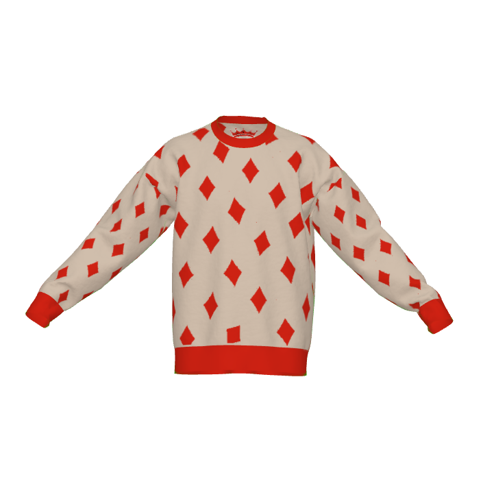 Diamonds Are 4 Ever Crewneck (Beige)