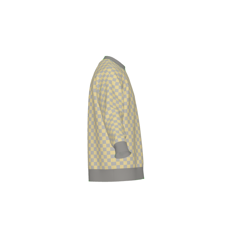 CHNY Checkmate Jacquard Sweater — Limestone