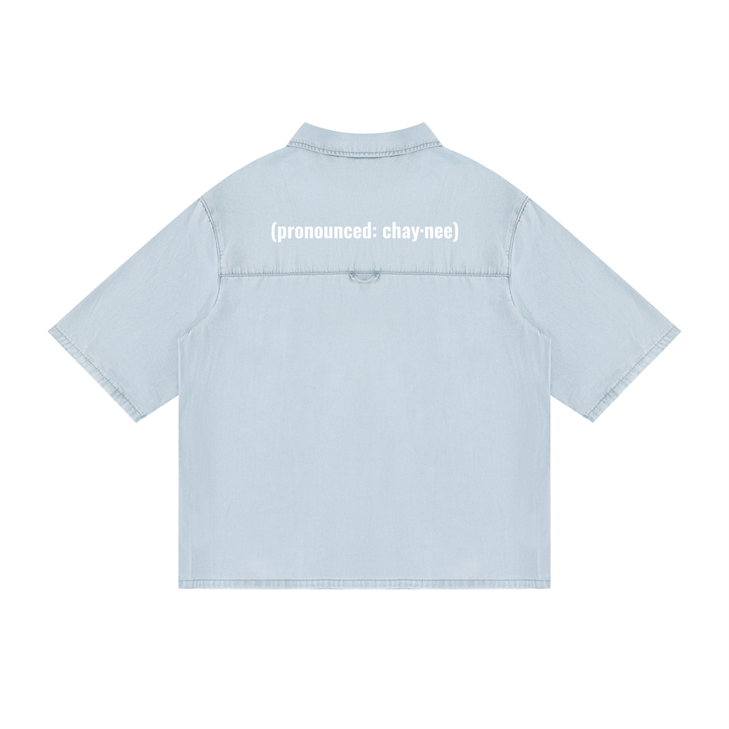 'Pronounced Chay·Nee' Vintage Wash Shirt