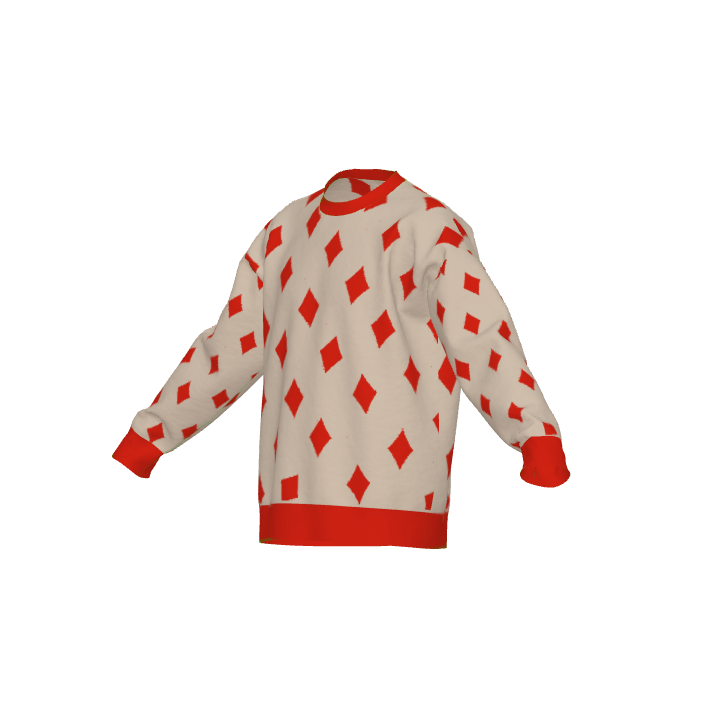 Diamonds Are 4 Ever Crewneck (Beige)