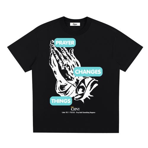prayerchangesthings,faith,prayinghands,Luke1811,PUSH,graphictee,relaxedfit