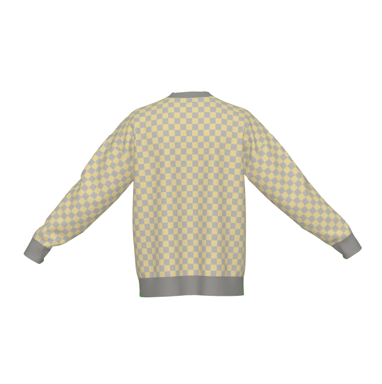 CHNY Checkmate Jacquard Sweater — Limestone