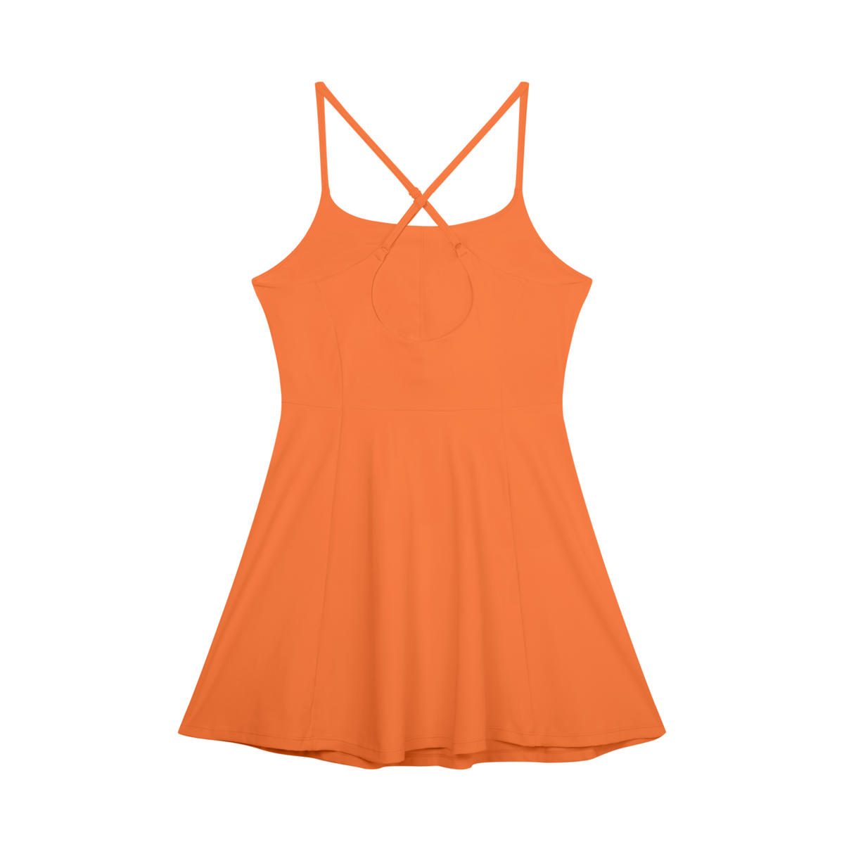 clubhouse,mini,dress,sleeveless,crossback,aline,stretch